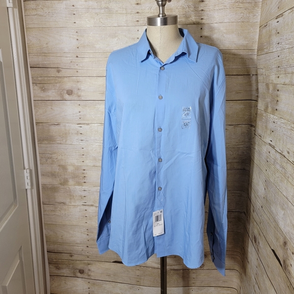 Blue Calvin klein button down - Picture 1 of 6
